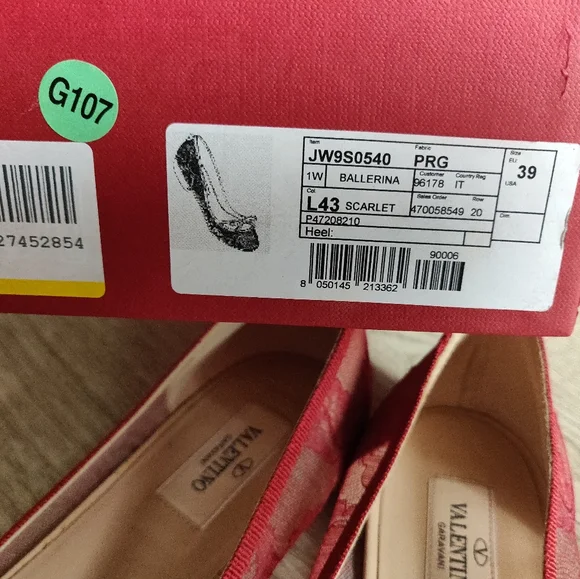 Original Valentino Lace Ballet Flats - Picture 2 of 4